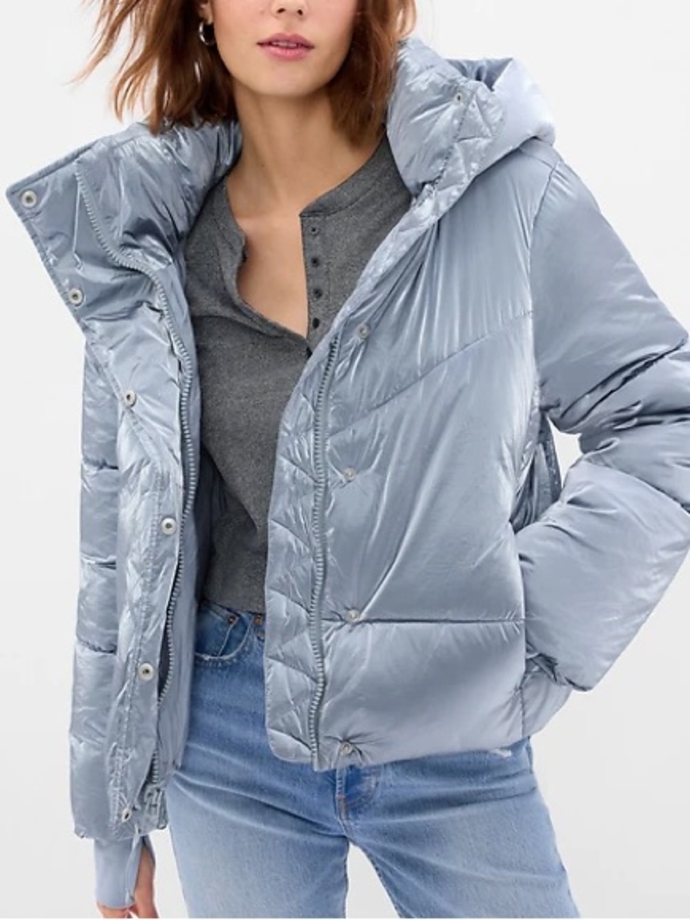GAP ColdControl Max Short Puffer Jacket